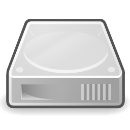 Download free grey disk hard storage icon